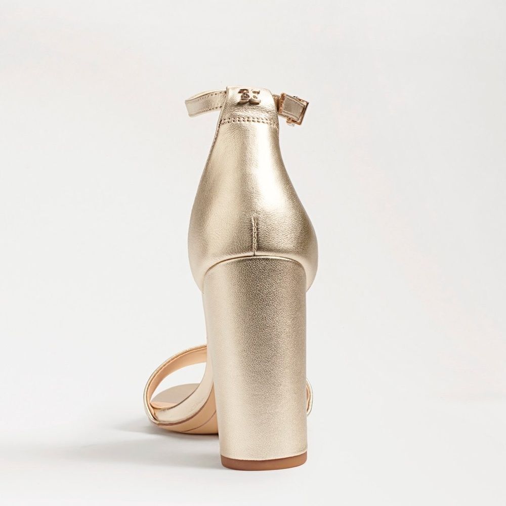 SAM EDELMAN YARO BLOCK HEEL SANDAL - Picture 15 of 16